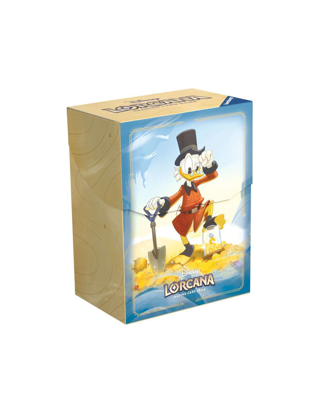 Disney Lorcana Les Terres d Encres Set 3 Boîte de Rangement Picsou