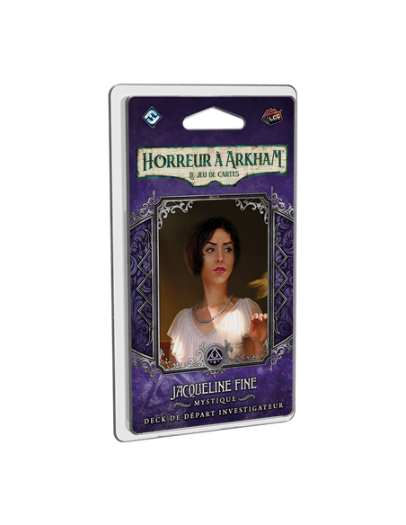 Horreur à Arkham : Le Jeu de Cartes - Deck Investigateur - jaqueline fine (précomande fin aout)