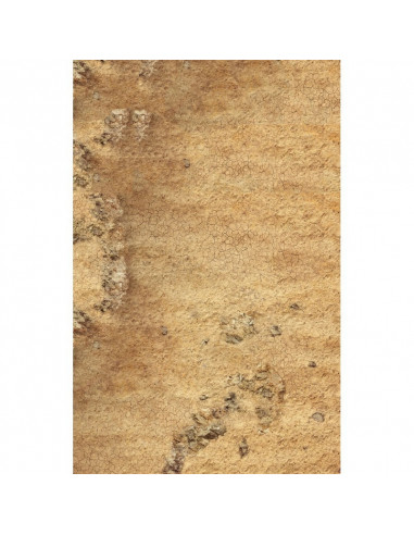 Tapis de latex recto - Desert rocheux (72x48)