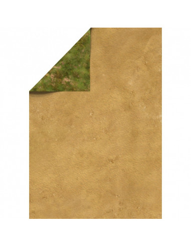 Tapis de latex recto verso - Desert de sable (72x48)