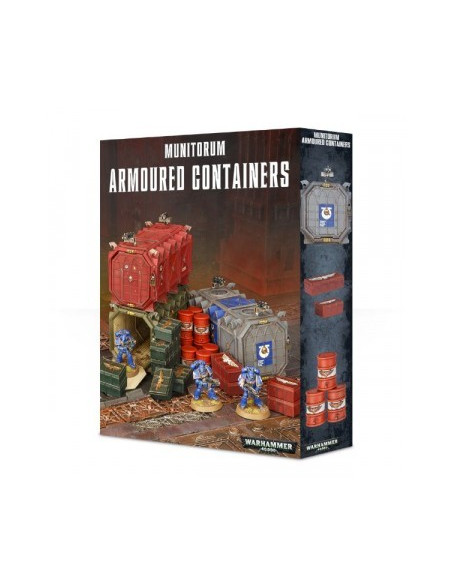 W40K : Décors - Munitorum Armoured Containers