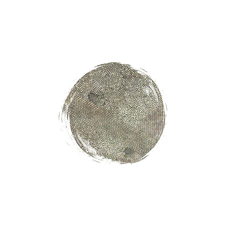 Tapis d'extérieur Mono - Grijs/ Wit - Double-face - Intérieur EVA -  Rectangle Coin
