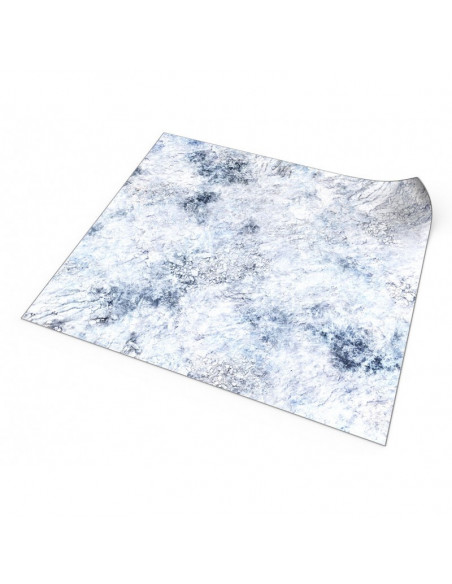 Tapis de latex recto verso - GLACE (36x36)