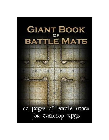 Livre plateau de jeu : GIANT Book of Battle Mats (taille A3)