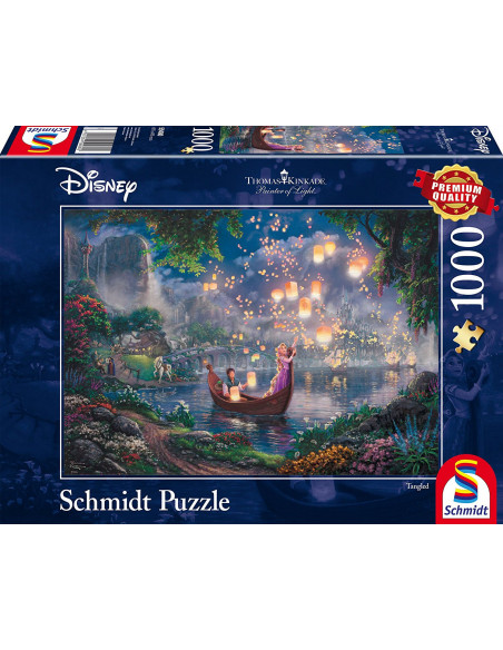 Puzzle 1000 pièces Disney Raiponce