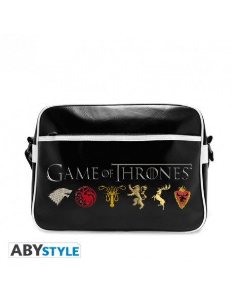 GAME OF THRONES - Sac Besace "Sigles" VINYL 