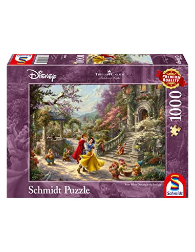 Puzzle 1000 pièces Disney Blanche neige