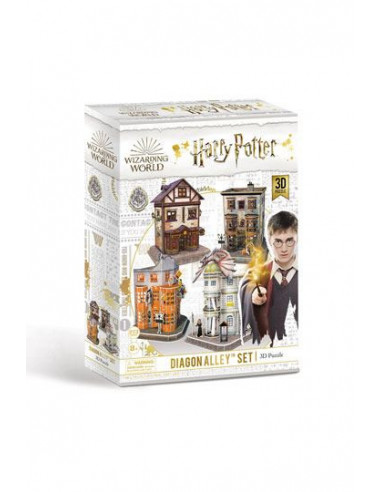 Harry Potter puzzle 3D set Chemin de Traverse (273 pièces)