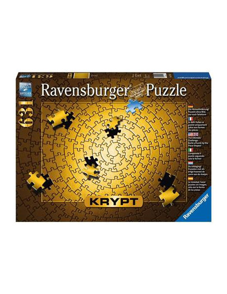 RAVENSBURGER - KRYPT PUZZLE - 631P : GOLD