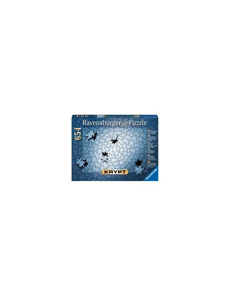 RAVENSBURGER - KRYPT PUZZLE - 654P : SILVER