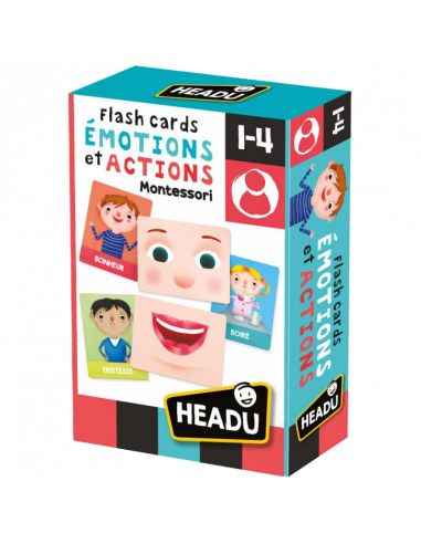 FLASHCARDS ÉMOTIONS ET ACTIONS MONTESSORI