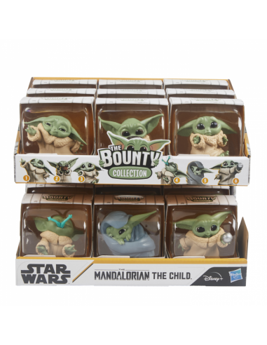 Figurines Baby yoda Star wars bounty collection aléatoire
