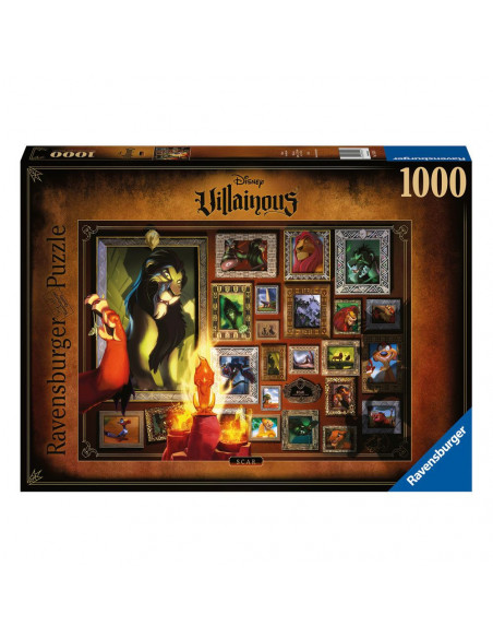 Puzzle Disney Villainous Roi lion - Scar (1000 pièces)