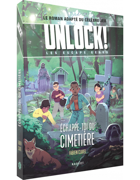 UNLOCK! ESCAPE GEEKS T2 ÉCHAPPE-TOI DU CIMETIÈRE