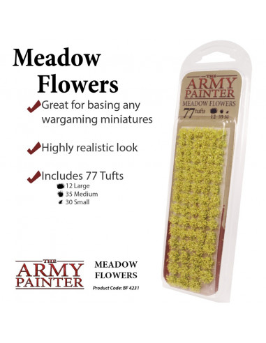 Army Painter : Herbes synthétiques - Meadow Flowers