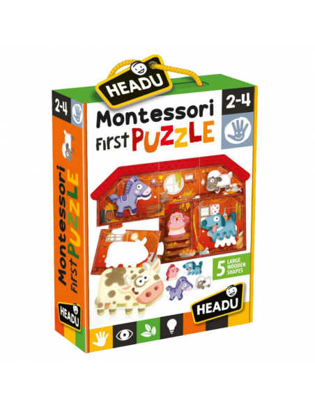 MONTESSORI FIRST PUZZLE : THE FARM