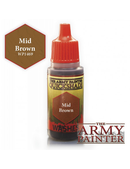 Army Painter : Washes : Mid Brown