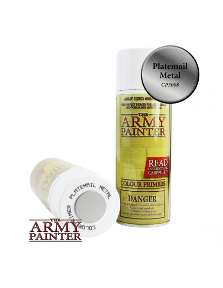 Army Painter : Sous-couche : Plate Mail Metal