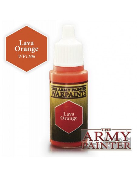 Army Painter : Warpaints : Lava Orange