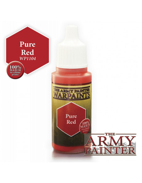 Army Painter : Warpaints : Pure Red