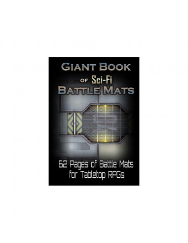 Livre plateau de jeu : GIANT Book of sci-fi Battle Mats