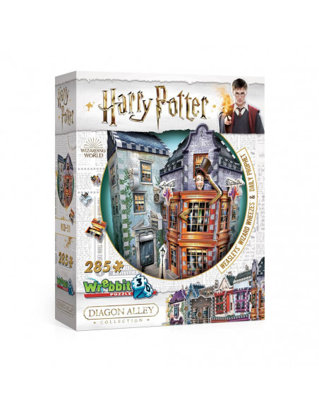 Harry Potter Puzzle 3D DAC Quality Quidditch Supplies & Slug & Jiggers Apothecary