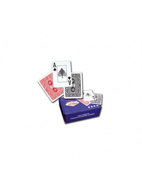 Cartes Poker 100 % plastique éco