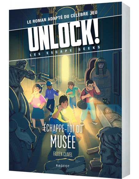 UNLOCK! ESCAPE GEEKS T3 ÉCHAPPE-TOI DU MUSÉE