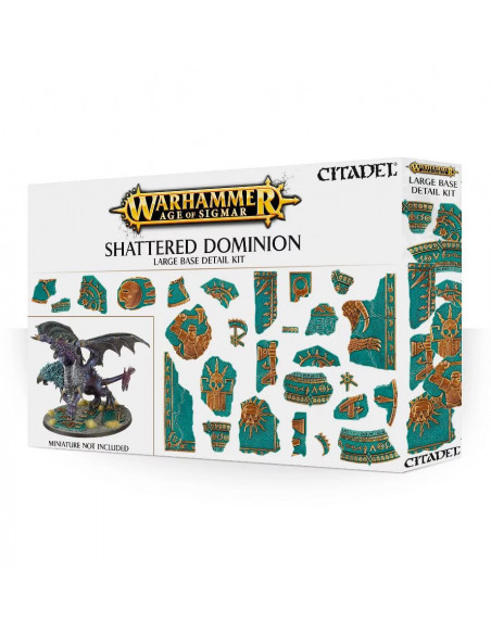 Citadel : Socles - Shattered Dominion Large Base Detail Kit