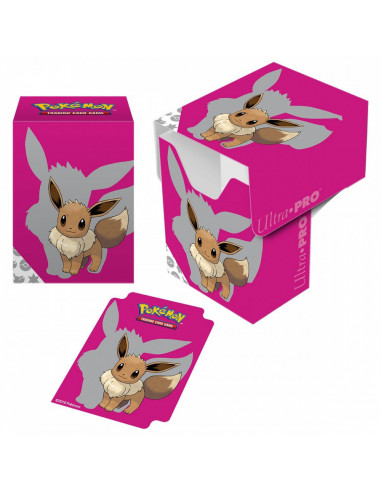 ULTRA PRO : DECK BOX 75 CARTES Pokemon - Evoli