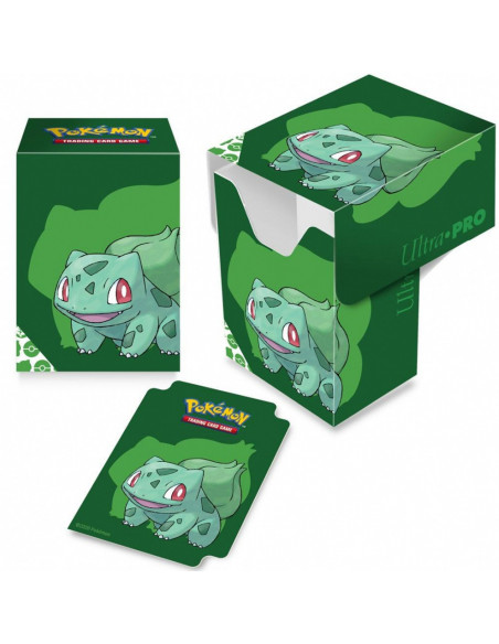 ULTRA PRO : DECK BOX 75 CARTES Pokemon - Bulbizarre