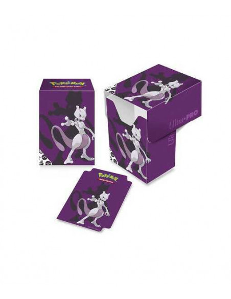 ULTRA PRO : DECK BOX 75 CARTES Pokemon - Mewtwo