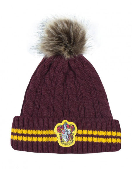 HARRY POTTER - Bonnet à pom-pom Gryffondor