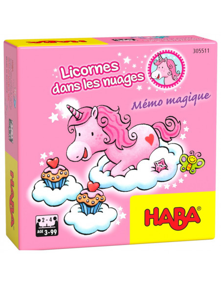 Licornes dans les Nuages : mémo Magique