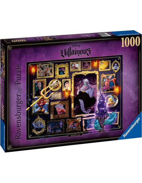 Puzzle Disney Villainous Blanche-Neige - URSULA (1000 pièces)