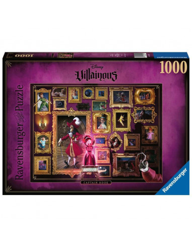 Puzzle Disney Villainous - Capitaine Crochet (1000 pièces)