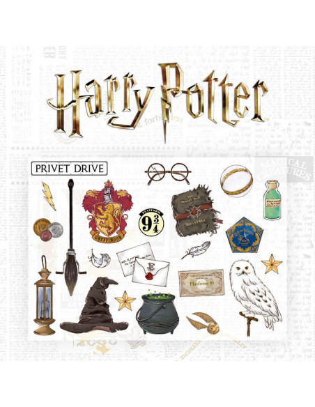 Harry Potter stickers repositionnables Characters