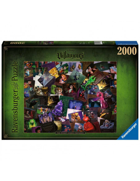 Puzzle Disney Villainous - Méchants disney (2000 pièces)