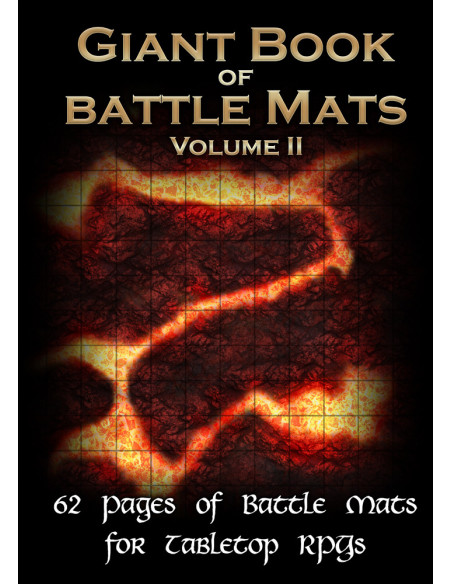 Livre plateau de jeu : Giant Book of Battle Mats VOL. 2 (A3)