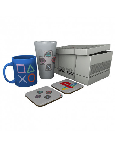 PLAYSTATION - Pck Verre XXL + Mug + 2 Coasters