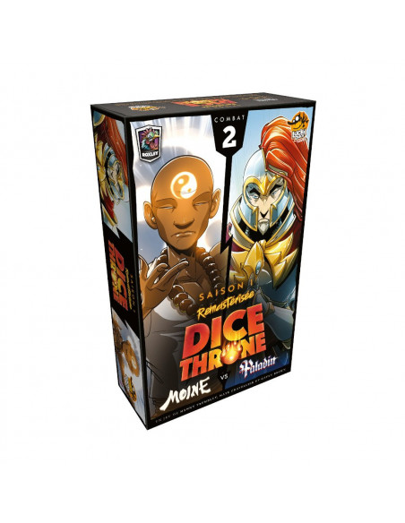 Dice Throne S1 - Moine VS Paladin