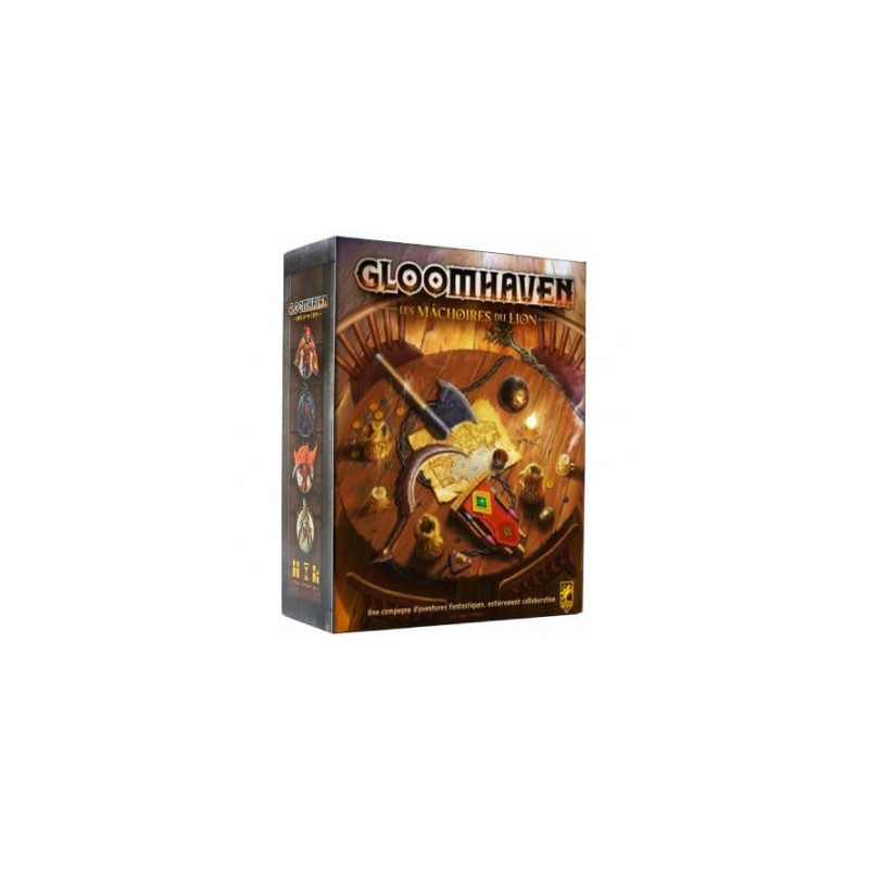 Gloomhaven - Set de stickers amovibles : Les Mâchoires du Lion