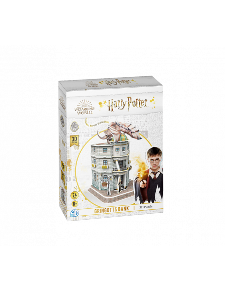 3D MODEL KIT HARRY POTTER : LA BANQUE DE GRINGOTTS