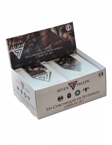 DISPLAY DE 20 BOOSTERS LES CHRONIQUES DE SEVENFALL