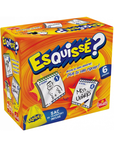 Esquissé ? - Version de Voyage (6 Joueurs)