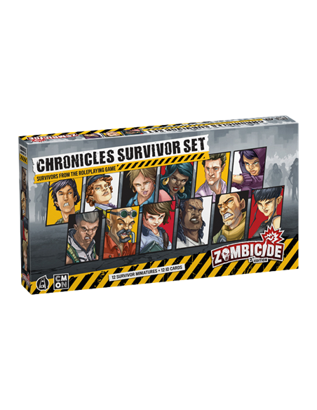 Zombicide (Saison 1) - Survivants de Chronicles (Précommande Fin Mai 2022)