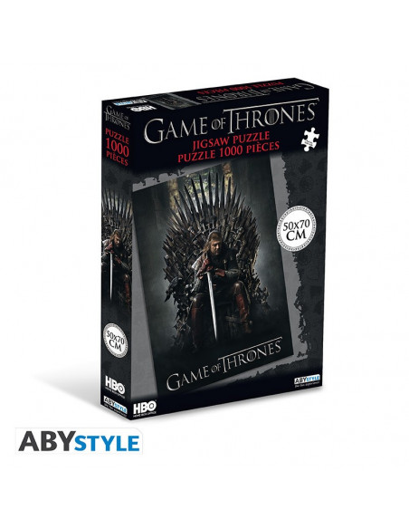 GAME OF THRONES - Puzzle 1000 pièces - Trône de fer