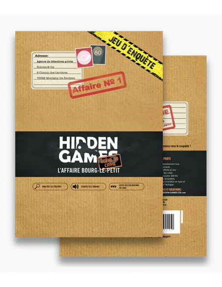 Hidden Games No. 1 - L'affaire Bourg-Le-Petit