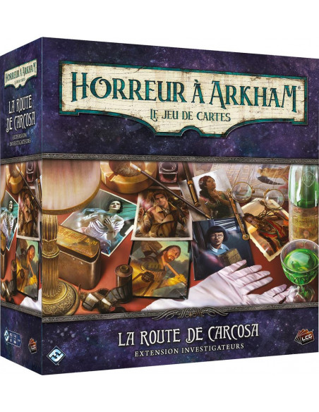 Horreur à Arkham : Le Jeu de Cartes - La Route de Carcosa - Extension Investigateurs (Précommande Juin 2022)