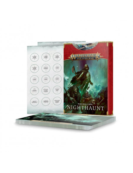 Age of Sigmar : Warscrolls Cards -Nighthaunt VF